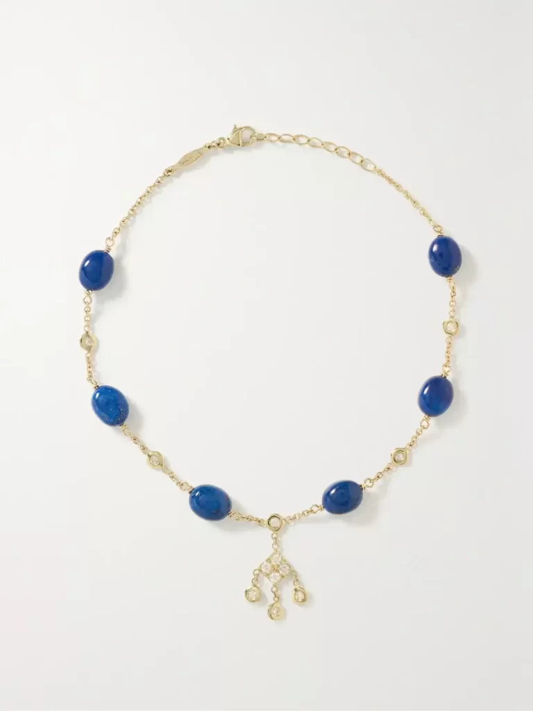 Jacquie Aiche gold Anklet