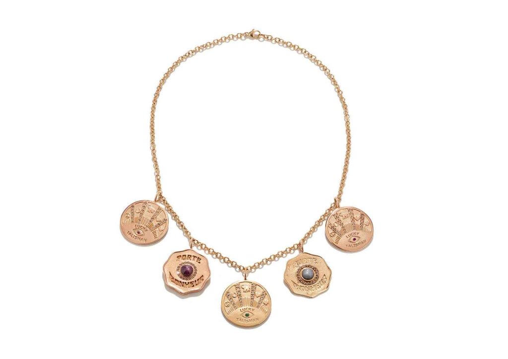 Marlo Laz Gold Coin Necklace