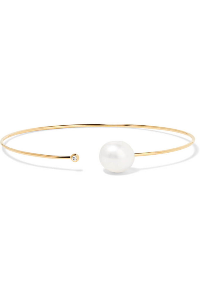 Mizuki Gold & Pearl Bracelet