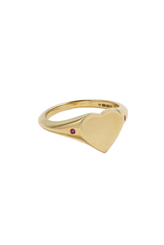Roxanne First Heart Signet Ring