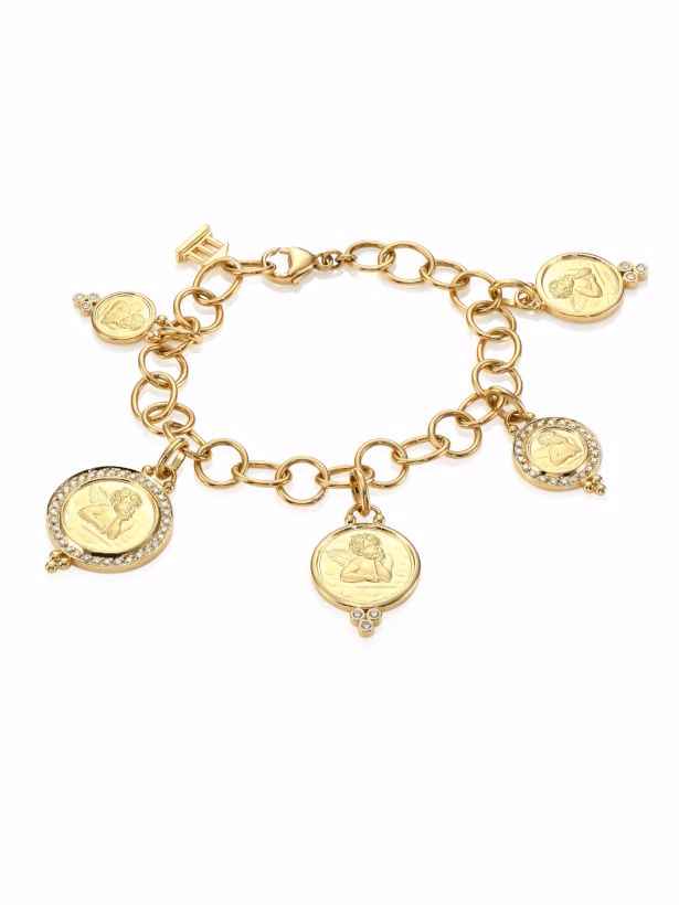Temple St. Clair Coins Bracelet