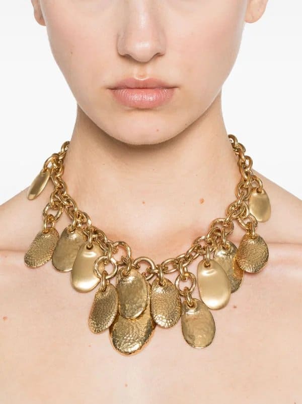 Chloé – Petal Gold-Tone Necklace