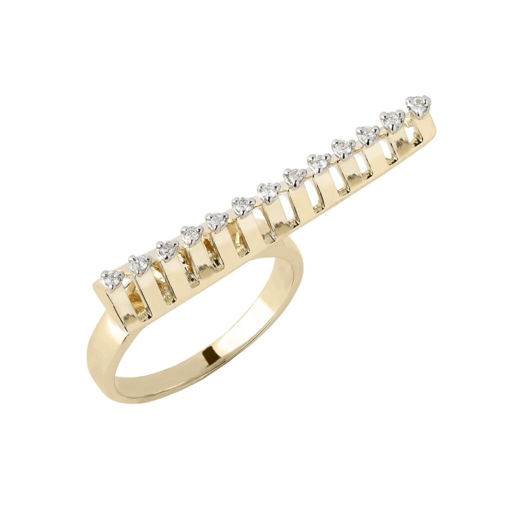 Ritique Fine Jewelry – Tricone Bar Ring