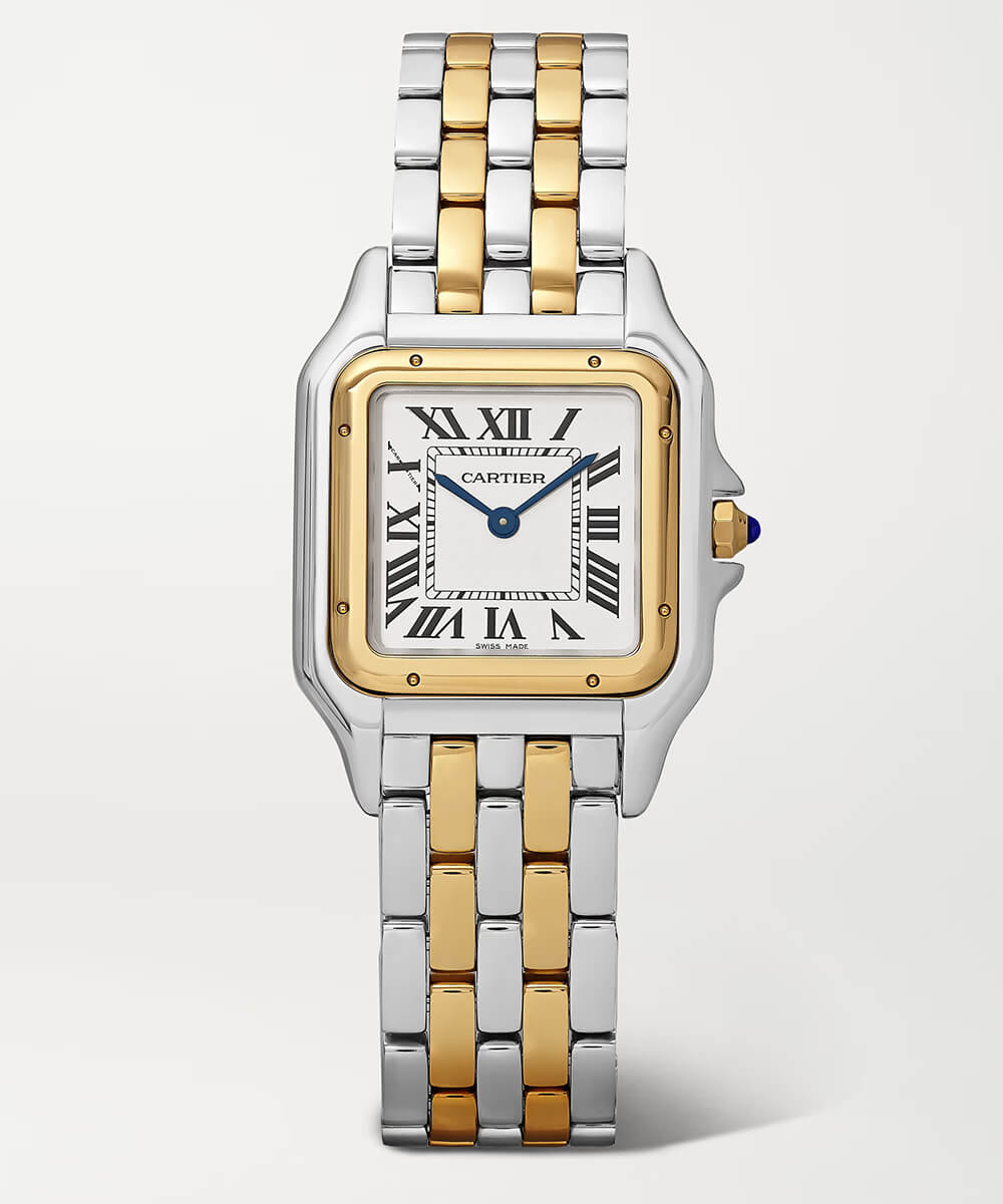Cartier Panthère de Cartier Medium 27mm 18-Karat Gold and Stainless Steel Watch Cartier Panthère de Cartier Medium 27mm 18-Karat Gold and Stainless Steel Watch